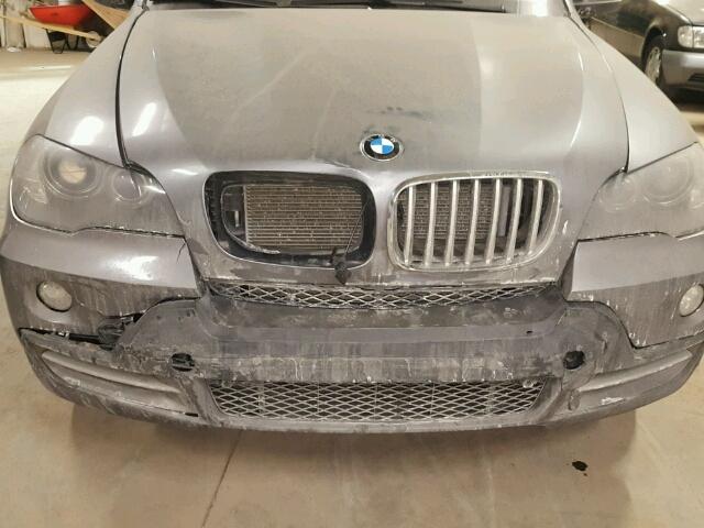 5UXFE83558L165083 - 2008 BMW X5 4.8I GRAY photo 9