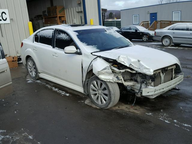 4S3BMDL64B2214498 - 2011 SUBARU LEGACY 3.6 WHITE photo 1