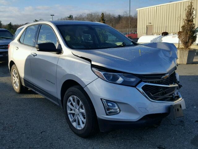 3GNAXREV1JL104808 - 2018 CHEVROLET EQUINOX LS SILVER photo 1