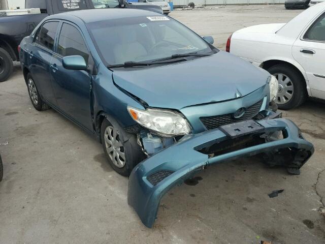 JTDBU4EE3A9095658 - 2010 TOYOTA COROLLA BA BLUE photo 1