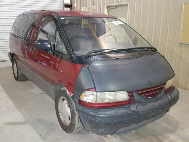 JT3AC12R6S1204798 - 1995 TOYOTA PREVIA LE RED photo 1