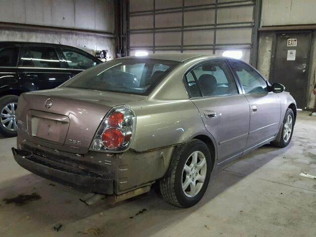 1N4AL11D16C244529 - 2006 NISSAN ALTIMA S BROWN photo 4