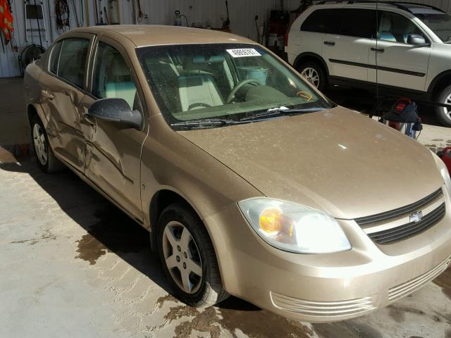 1G1AK55F667691911 - 2006 CHEVROLET COBALT LS GOLD photo 1