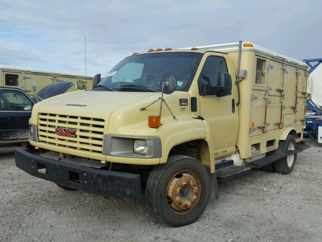 1GDG5C1EX5F901355 - 2005 GMC C5500 C5C0 YELLOW photo 2