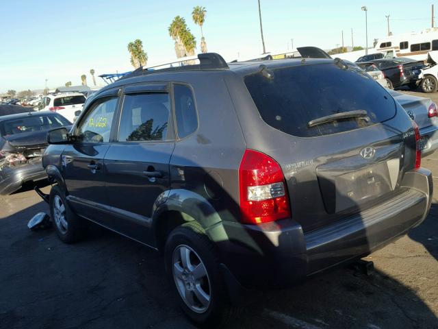 KM8JM12B88U712723 - 2008 HYUNDAI TUCSON GLS CHARCOAL photo 3