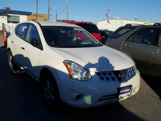 JN8AS5MT1DW527827 - 2013 NISSAN ROGUE S WHITE photo 1