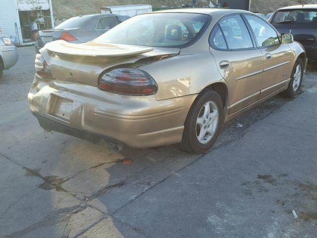 1G2WP5216WF207527 - 1998 PONTIAC GRAND PRIX GOLD photo 4