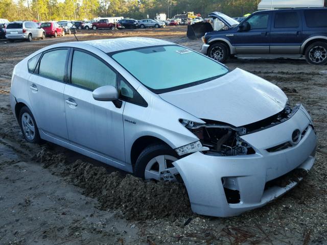 JTDKN3DU4B1376528 - 2011 TOYOTA PRIUS SILVER photo 1