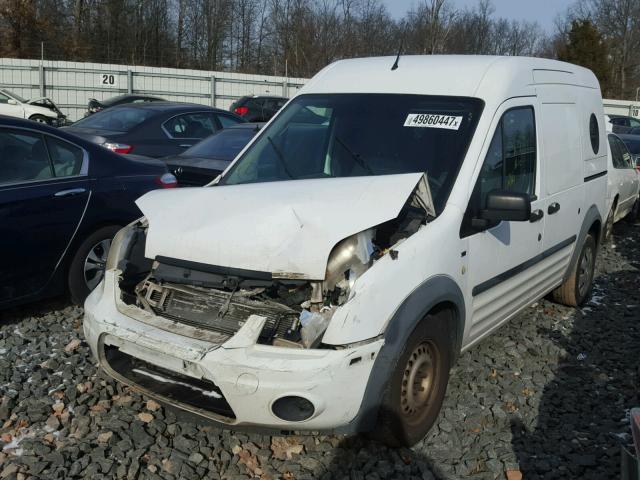 NM0LS7BN8AT004237 - 2010 FORD TRANSIT CO WHITE photo 2