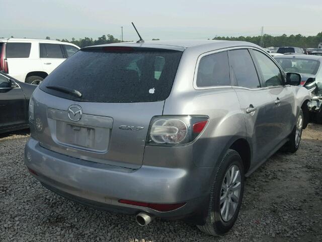 JM3ER2B58B0395460 - 2011 MAZDA CX-7 SILVER photo 4