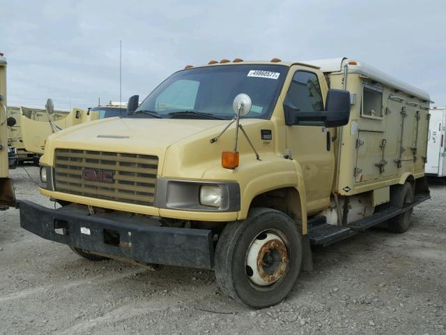 1GDJ5C1G09F412900 - 2009 GMC C5500 C5C0 YELLOW photo 2