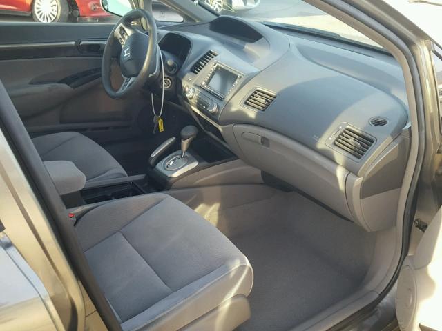 1HGFA16847L030073 - 2007 HONDA CIVIC EX SILVER photo 5