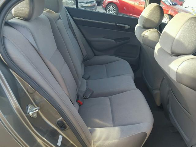 1HGFA16847L030073 - 2007 HONDA CIVIC EX SILVER photo 6