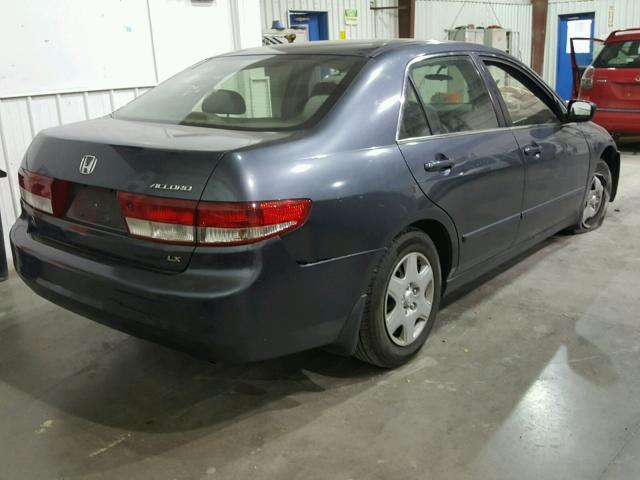 JHMCM56353C015143 - 2003 HONDA ACCORD LX BLUE photo 4