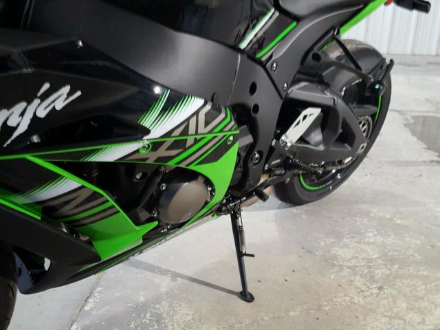 JKAZXCS12GA002082 - 2016 KAWASAKI ZX1000 S GREEN photo 9