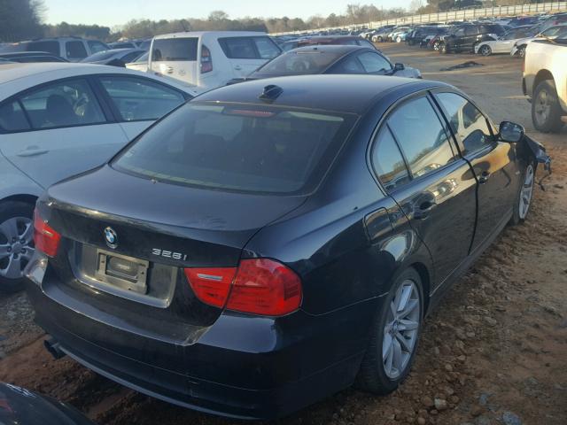 WBAPH7C57BE850993 - 2011 BMW 328 I BLACK photo 4