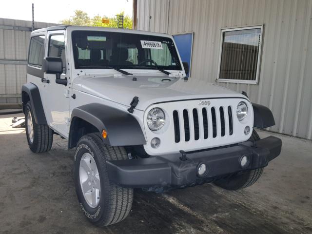 1C4GJWAG0JL920415 - 2018 JEEP WRANGLER S 白色 照片 1