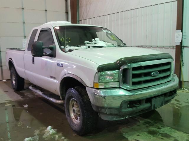 1FTNX21P14EC82084 - 2004 FORD F250 SUPER WHITE photo 1