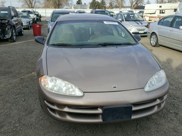 2B3HD46R91H697901 - 2001 DODGE INTREPID S BEIGE photo 9