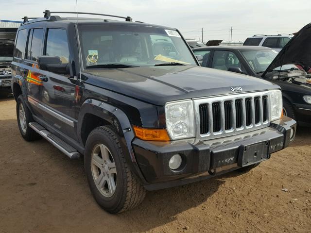 1J4RG5GT0AC108743 - 2010 JEEP COMMANDER BLACK photo 1