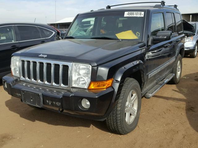 1J4RG5GT0AC108743 - 2010 JEEP COMMANDER BLACK photo 2