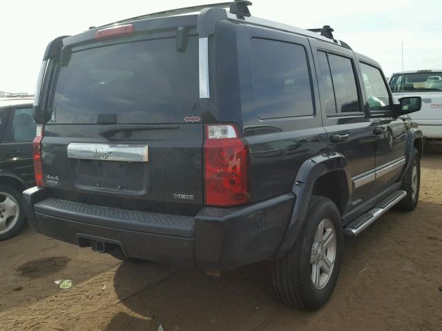 1J4RG5GT0AC108743 - 2010 JEEP COMMANDER BLACK photo 4