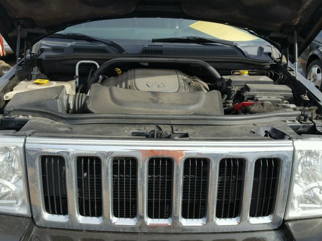 1J4RG5GT0AC108743 - 2010 JEEP COMMANDER BLACK photo 7