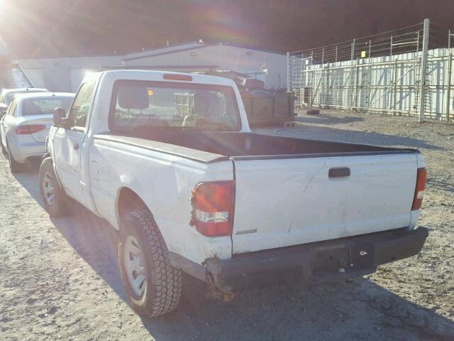 1FTKR1AD8BPB00346 - 2011 FORD RANGER WHITE photo 3