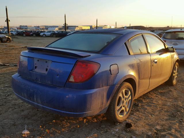 1G8AV12F94Z217250 - 2004 SATURN ION LEVEL BLUE photo 4