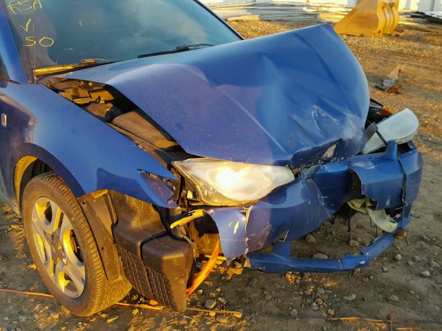 1G8AV12F94Z217250 - 2004 SATURN ION LEVEL BLUE photo 9