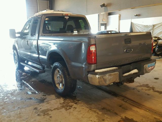 1FTSX2BR5AEB26709 - 2010 FORD F250 SUPER GRAY photo 3