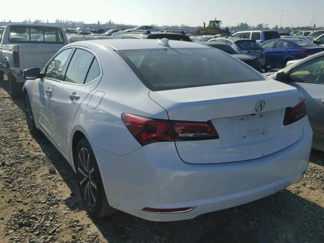 19UUB2F57HA007397 - 2017 ACURA TLX TECH WHITE photo 3