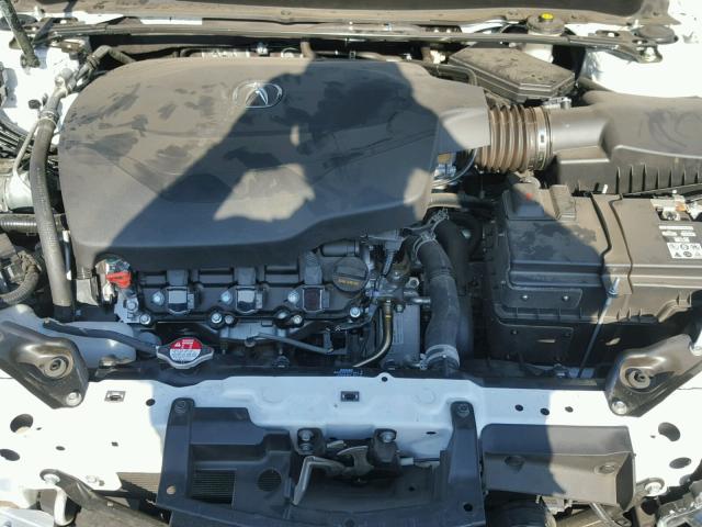 19UUB2F57HA007397 - 2017 ACURA TLX TECH WHITE photo 7