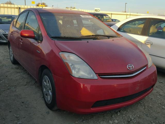 JTDKB20U267502364 - 2006 TOYOTA PRIUS RED photo 1