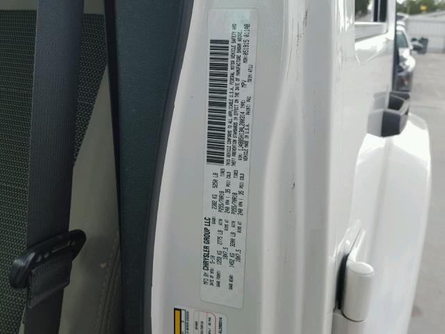 1J4BB5H13AL200314 - 2010 JEEP WRANGLER U WHITE photo 10