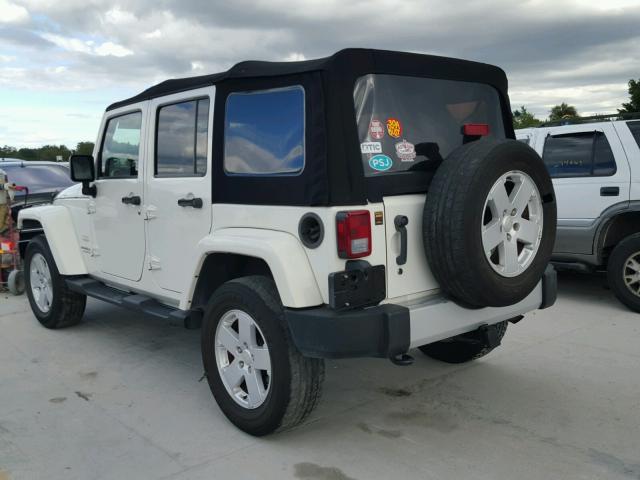 1J4BB5H13AL200314 - 2010 JEEP WRANGLER U WHITE photo 3