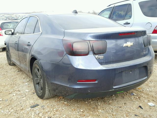 1G11B5SA0DF353187 - 2013 CHEVROLET MALIBU LS BLUE photo 3