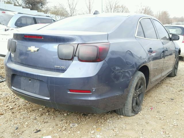 1G11B5SA0DF353187 - 2013 CHEVROLET MALIBU LS BLUE photo 4