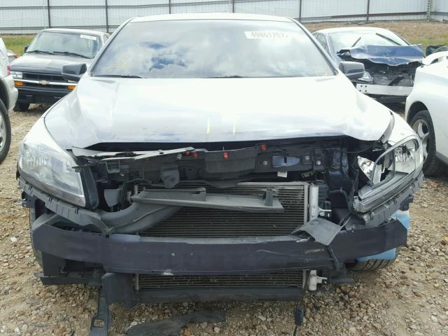 1G11B5SA0DF353187 - 2013 CHEVROLET MALIBU LS BLUE photo 7