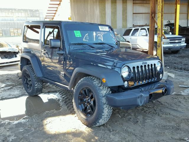 1C4AJWAGXHL560764 - 2017 JEEP WRANGLER S 灰色 照片 1