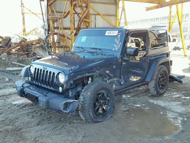 1C4AJWAGXHL560764 - 2017 JEEP WRANGLER S 灰色 照片 2