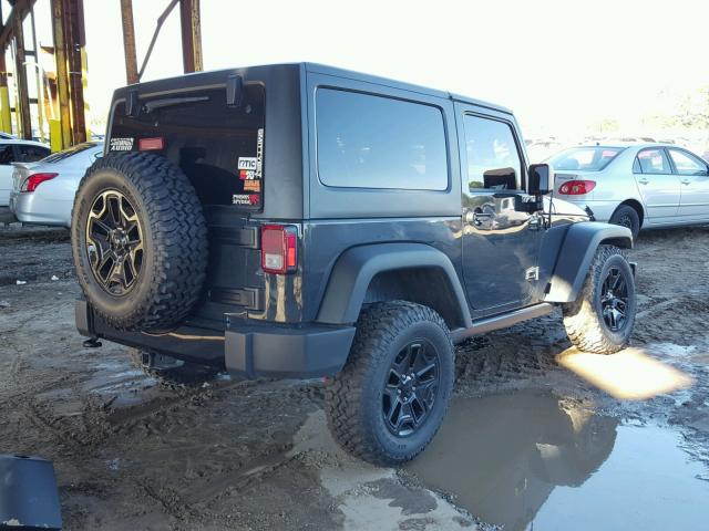 1C4AJWAGXHL560764 - 2017 JEEP WRANGLER S GRAY photo 4