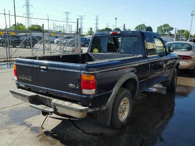 1FTZR15VXXPA28865 - 1999 FORD RANGER SUP BLUE photo 4