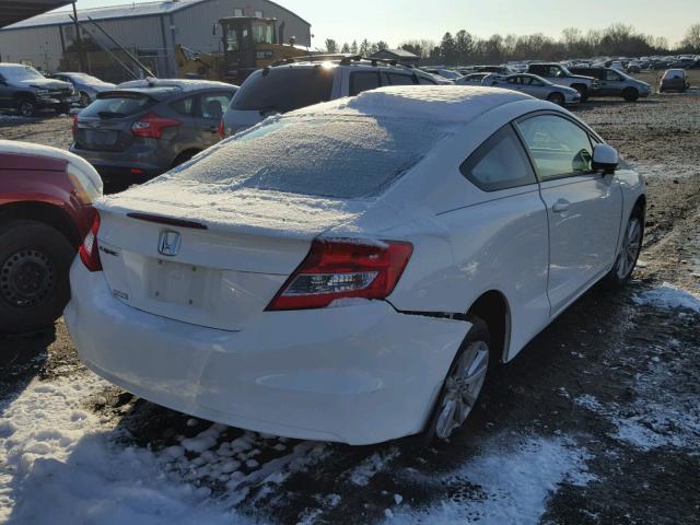 2HGFG3B06CH539955 - 2012 HONDA CIVIC EXL WHITE photo 4