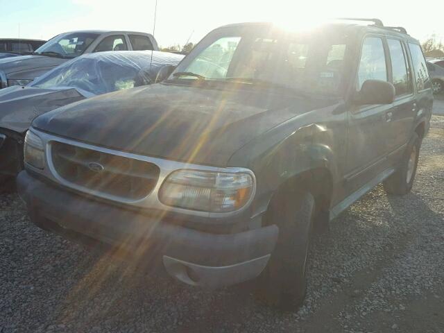 1FMZU32E1XZA92128 - 1999 FORD EXPLORER GREEN photo 2