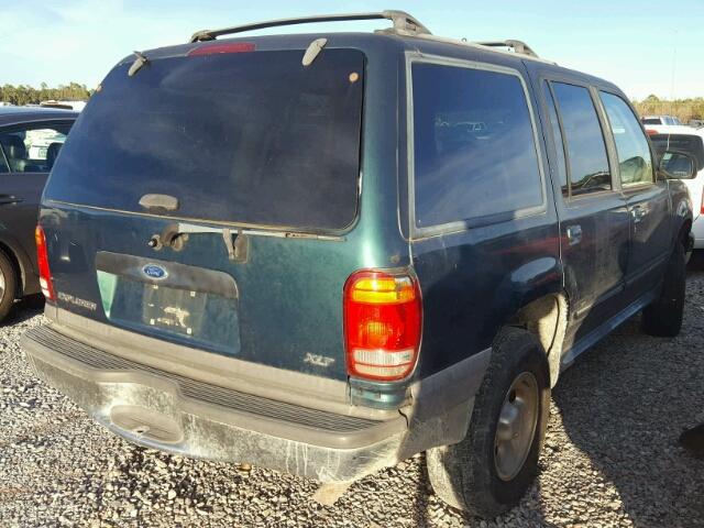 1FMZU32E1XZA92128 - 1999 FORD EXPLORER GREEN photo 4