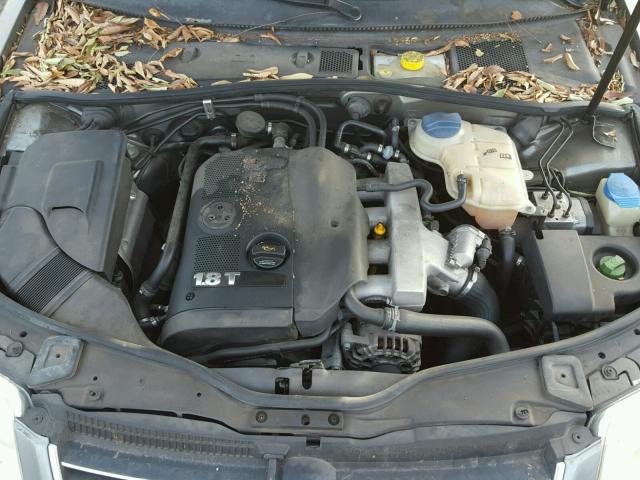 WVWVD63B74E226491 - 2004 VOLKSWAGEN PASSAT GLS GRAY photo 7