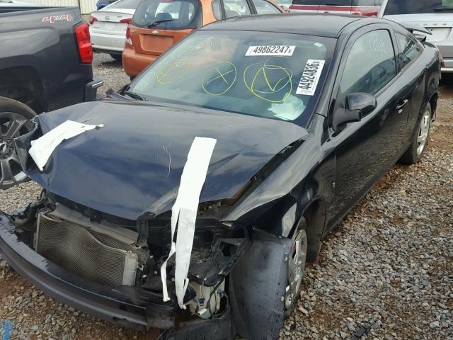 1G2AL18F487127223 - 2008 PONTIAC G5 BLACK photo 2