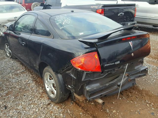 1G2AL18F487127223 - 2008 PONTIAC G5 BLACK photo 3