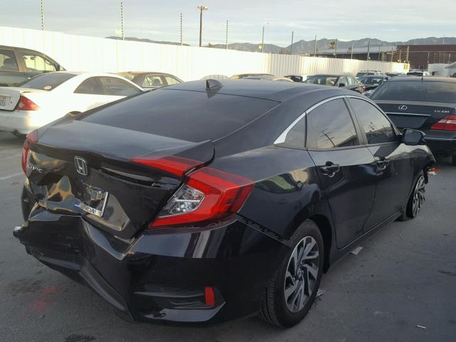 2HGFC2F70HH516658 - 2017 HONDA CIVIC EX BLACK photo 4